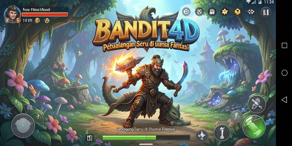Gameplay menakjubkan dalam petualangan di BANDIT4D.