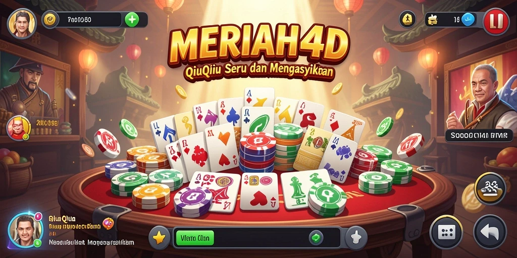 Screenshot gameplay QiuQiu yang menarik dan mendebarkan.