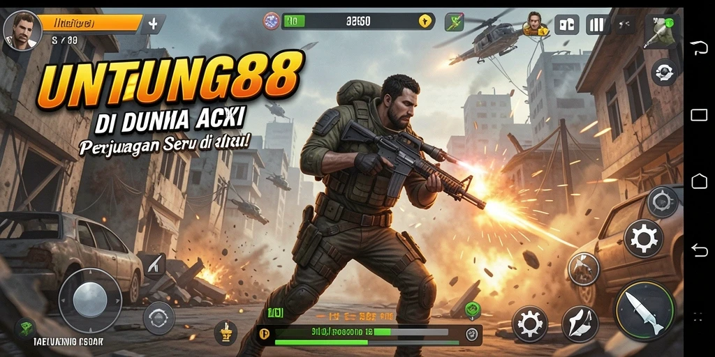 Gameplay seru dalam UNTUNG88 yang penuh aksi.